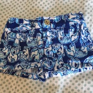 Mini Lilly Pulitzer shorts